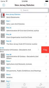 NJ Laws New Jersey Statutes screenshot 0