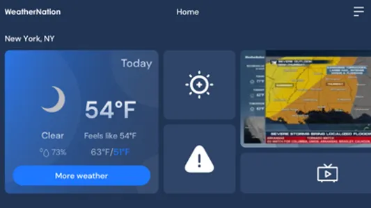 WeatherNation App screenshot 0