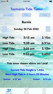 Tasmania Tide Times screenshot 3