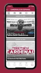 Arizona Cardinals Mobile screenshot 1