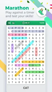 Word Search Colorful screenshot 6