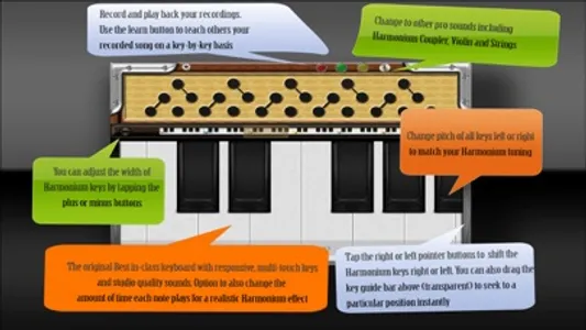 Harmonium Plus HD screenshot 1