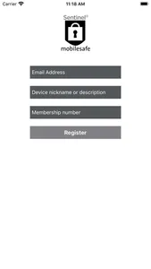 Sentinel® mobilesafe screenshot 0