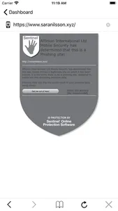 Sentinel® mobilesafe screenshot 3