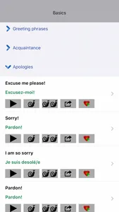 French Travel Phrases & Words screenshot 1