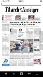 March Anzeiger screenshot 3