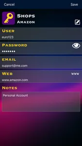 Password Control screenshot 1