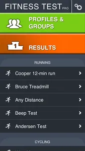 Fitness Test pro screenshot 0