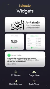 Islamic Calendar - Muslim Apps screenshot 1