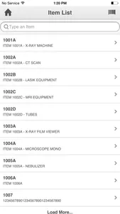 Infor Lawson Mobile Inventory screenshot 1