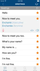 Learn French Phrases & Words screenshot 1