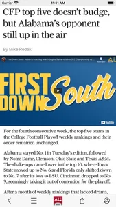 AL.com: Alabama Football screenshot 2