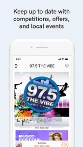 97.5 THE VIBE screenshot 2