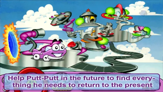 Putt-Putt Travels Through Time screenshot 4