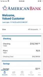 American Bank USA Mobile screenshot 2