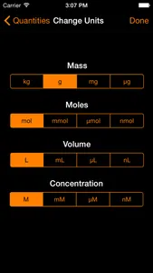 ChemTrix Chemistry Calculator screenshot 2