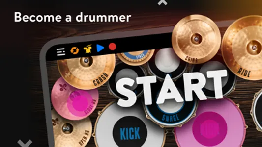 REAL DRUM: Electronic Drum Set screenshot 2