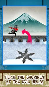 Ninja Clash Run 2: Best Fun Smash Star Flick Game screenshot 1