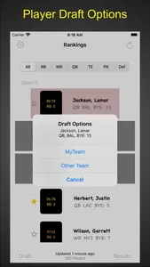 Draft Champ screenshot 2