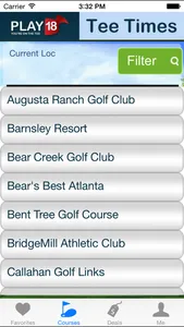 Play18 Golf Tee Times screenshot 0