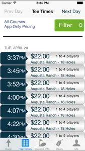 Play18 Golf Tee Times screenshot 1