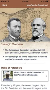 Petersburg Battle App screenshot 1