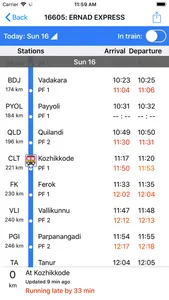 Train Status:Where's my Train? screenshot 0