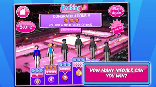 Gymnastic & Dance Girls Game screenshot 4