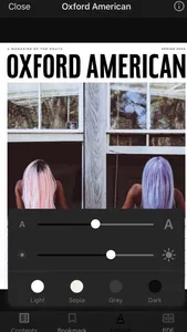 Oxford American screenshot 2