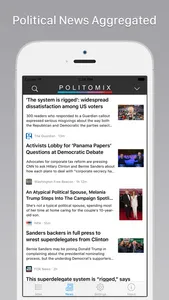 Politomix - Political News screenshot 0