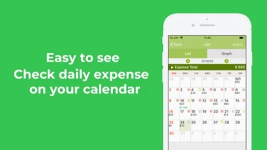 Quick Money Recorder: Expense screenshot 1