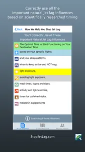 StopJetLag screenshot 0