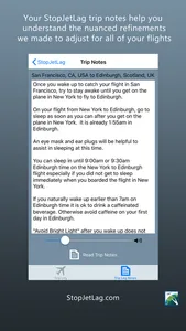 StopJetLag screenshot 3