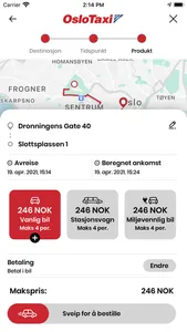 Oslo Taxi screenshot 2