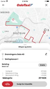 Oslo Taxi screenshot 7