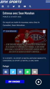 BPM Sports screenshot 1