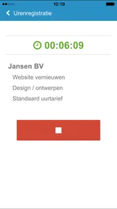 Factuurdesk Urenregistratie screenshot 2