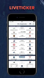 Hockeyweb － die Eishockey App screenshot 1