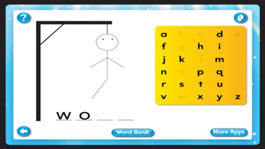 Hangman: Sight Words screenshot 1