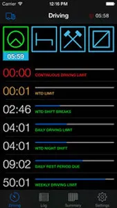 TruckerTimer screenshot 1