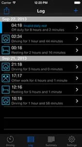TruckerTimer screenshot 3