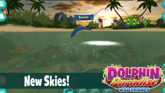 Dolphin Paradise: Wild Friends screenshot 1