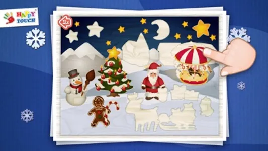 PUZZLE-CHRISTMAS Happytouch® screenshot 0