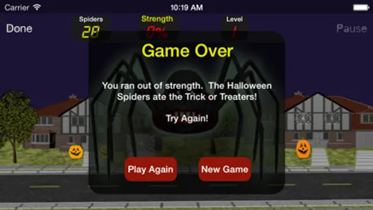 Halloween Spiders screenshot 3