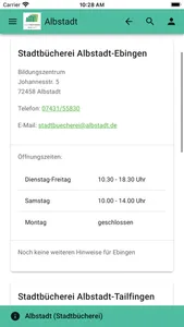 mobilOPAC Recherche und Konto screenshot 8