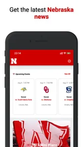 Official Nebraska Huskers screenshot 0