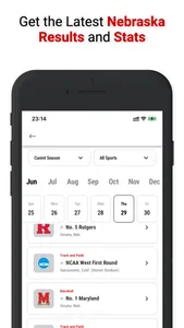 Official Nebraska Huskers screenshot 2
