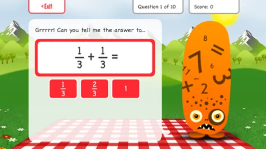 Squeebles Fractions screenshot 3