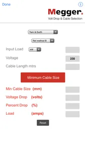 Cable Calc+ screenshot 2