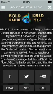 KBLD 91.7 BOLD Christian Radio screenshot 2